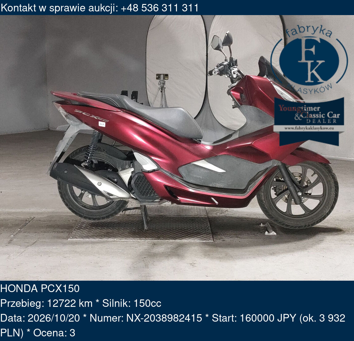 HONDA PCX150  - zdjęcie 2