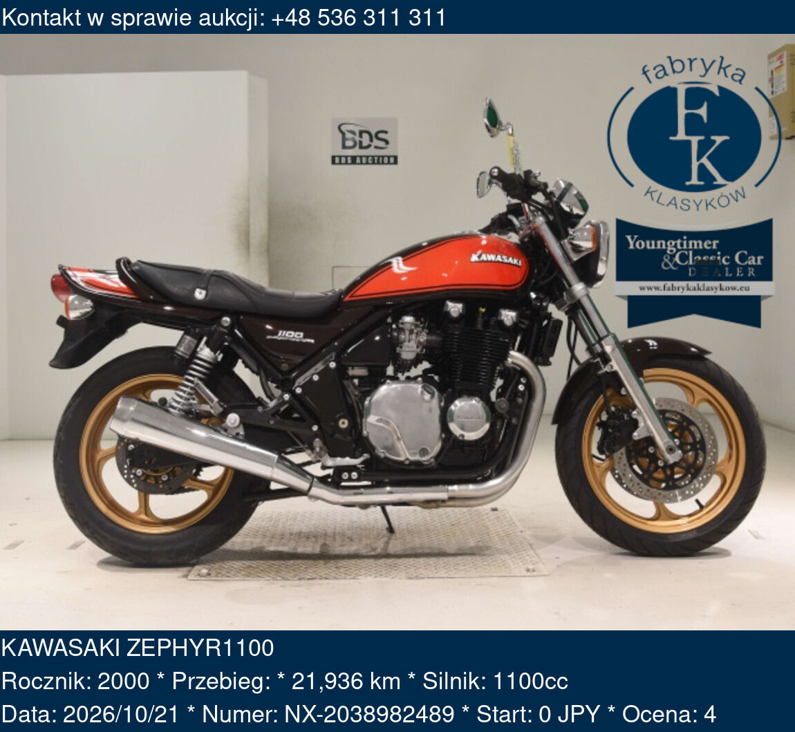 KAWASAKI ZEPHYR1100 2000 - zdjęcie 2