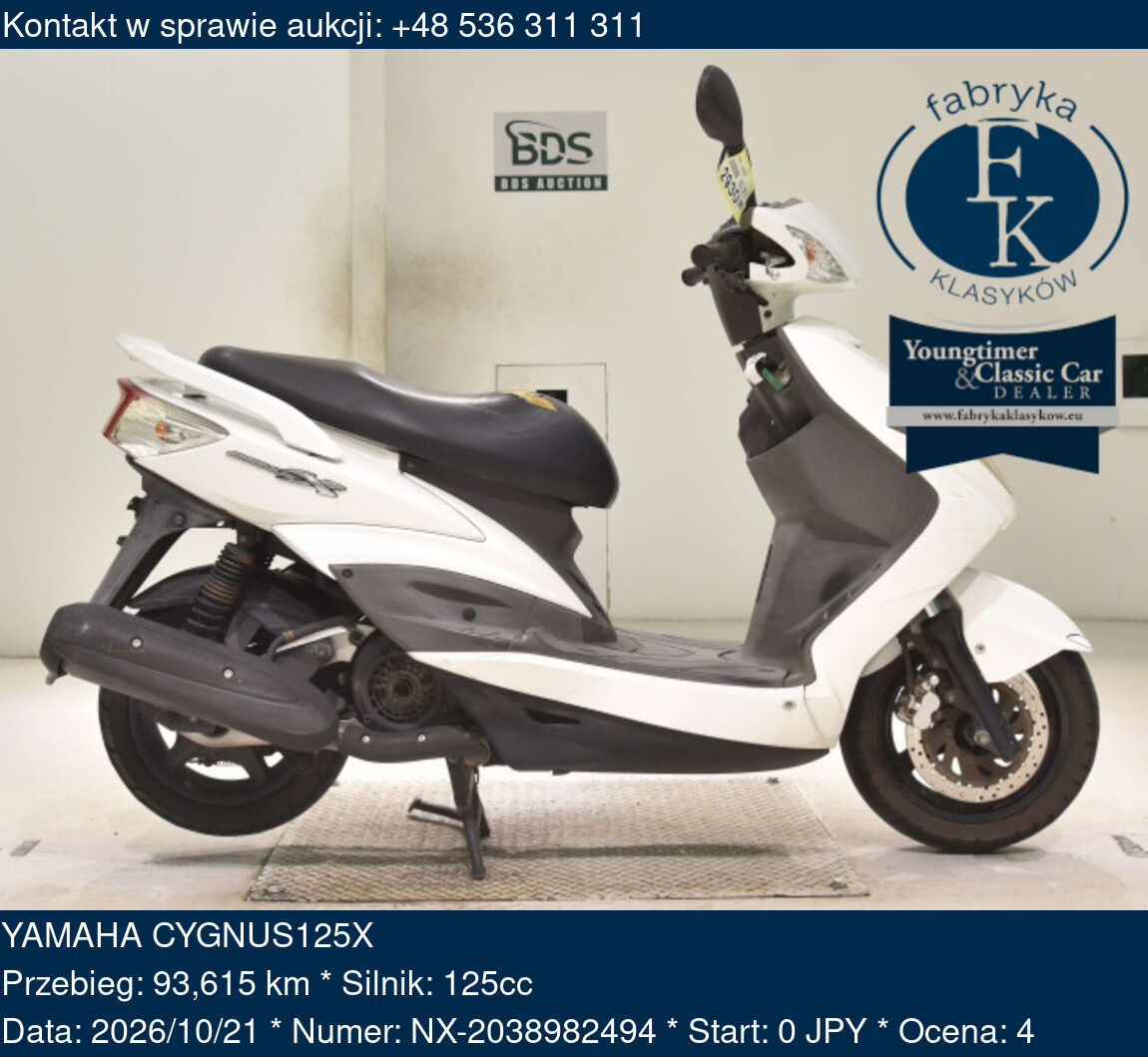 YAMAHA CYGNUS125X  - zdjęcie 2