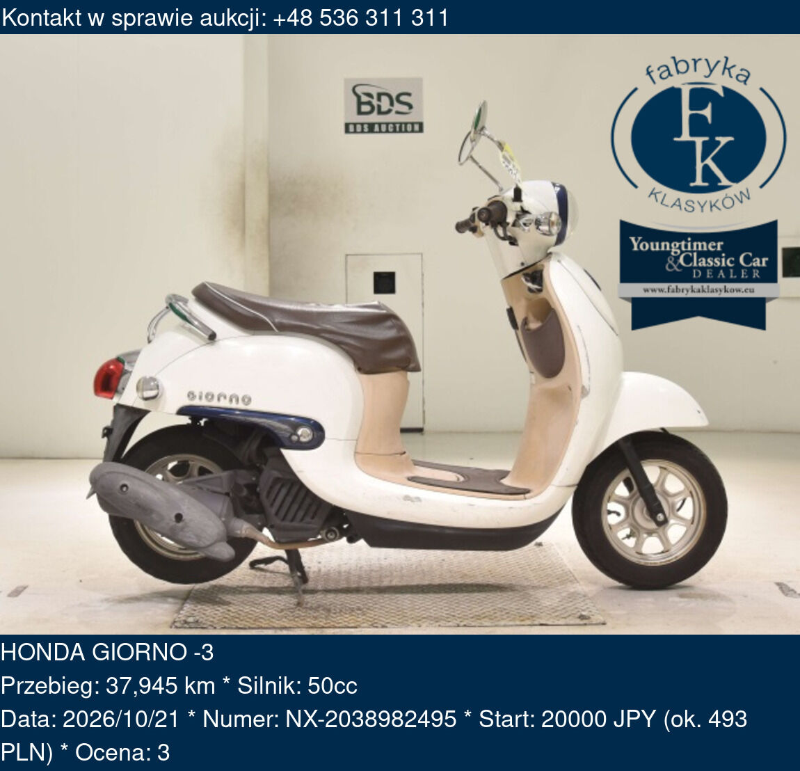 HONDA GIORNO -3  - zdjęcie 2