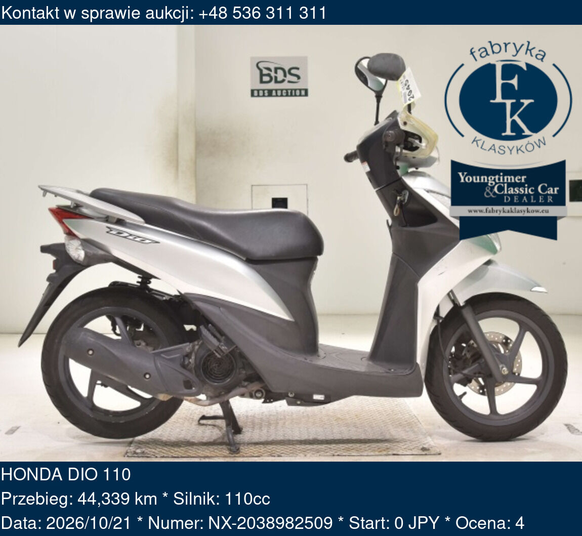 HONDA DIO 110  - zdjęcie 2