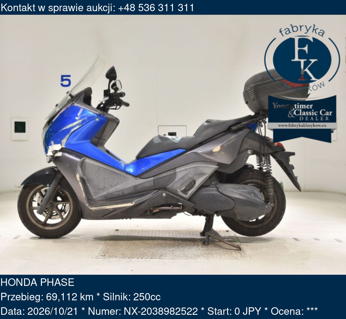 HONDA PHASE  - zdjęcie 2