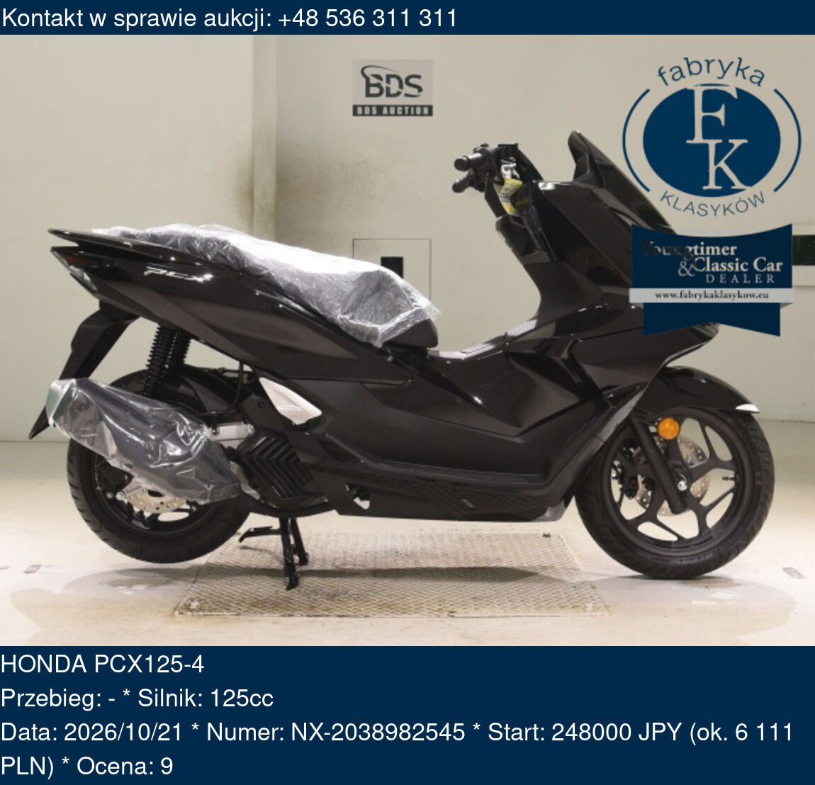 HONDA PCX125-4 - zdjęcie 2