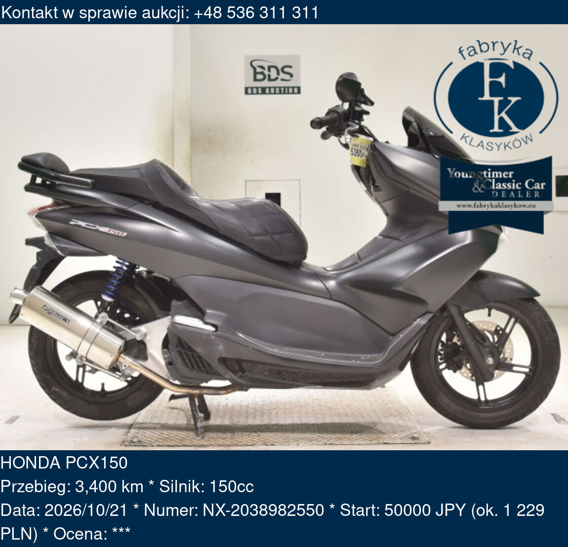 HONDA PCX150  - zdjęcie 2