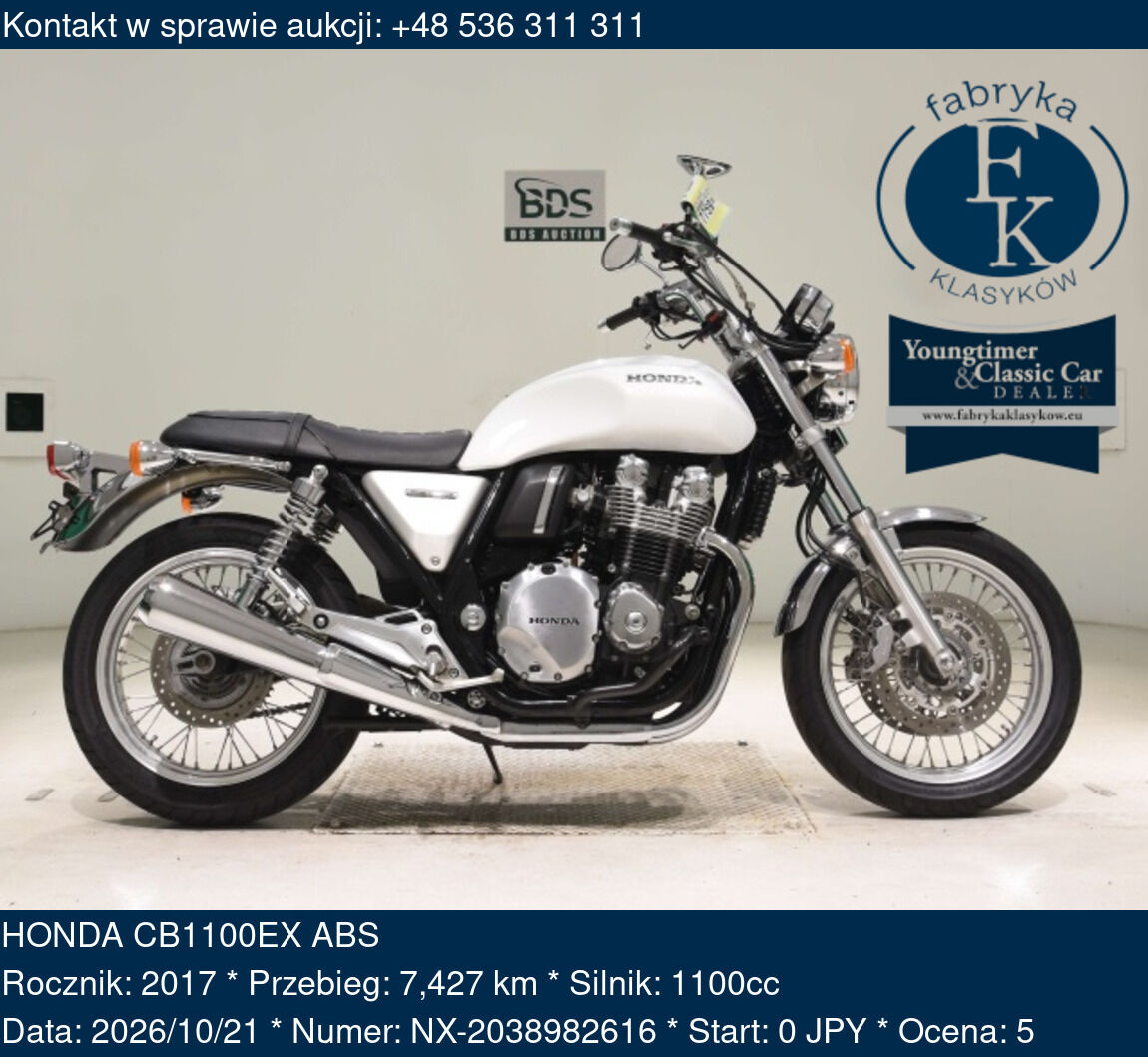 HONDA CB1100EX ABS 2017 - zdjęcie 2