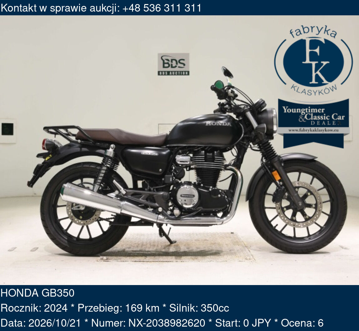 HONDA GB350 2024 - zdjęcie 2