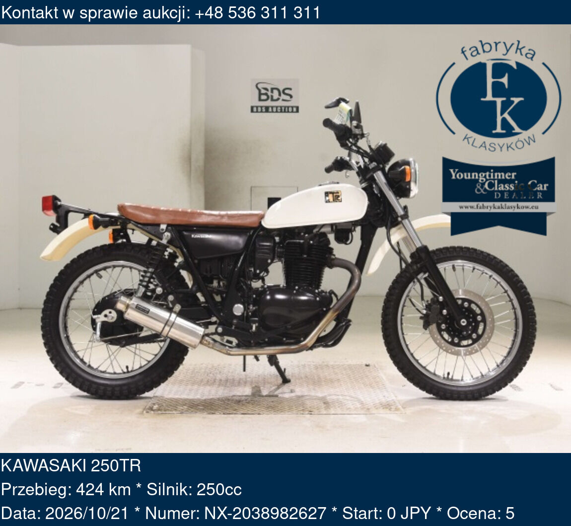 KAWASAKI 250TR  - zdjęcie 2
