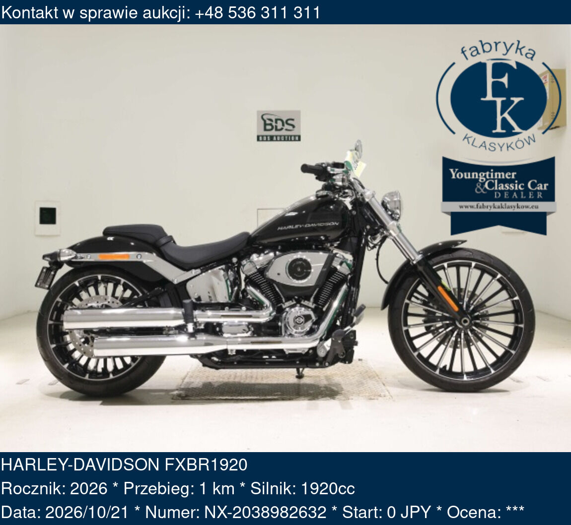 HARLEY-DAVIDSON FXBR1920 2026 - zdjęcie 2