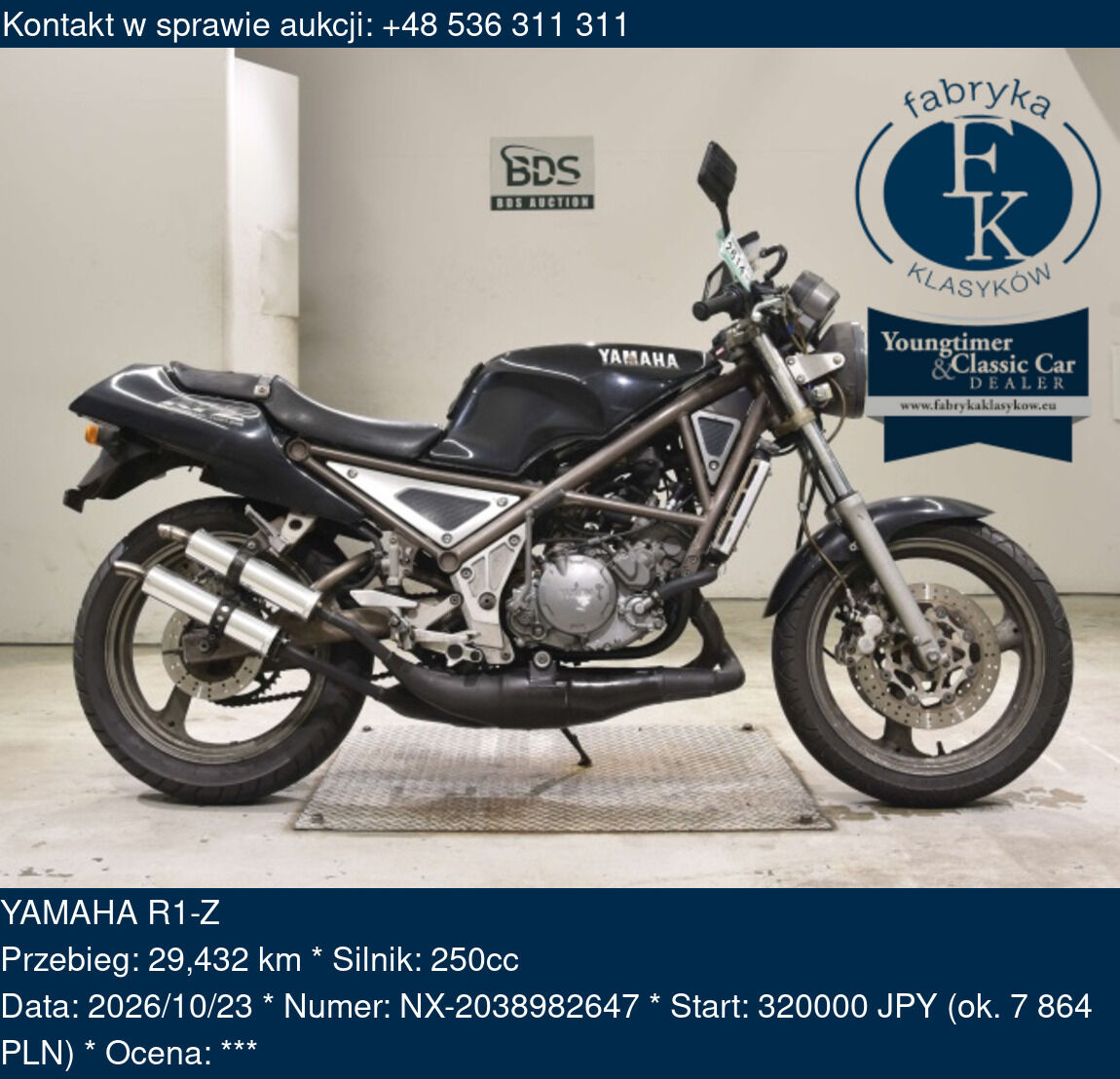 YAMAHA R1-Z  - zdjęcie 2