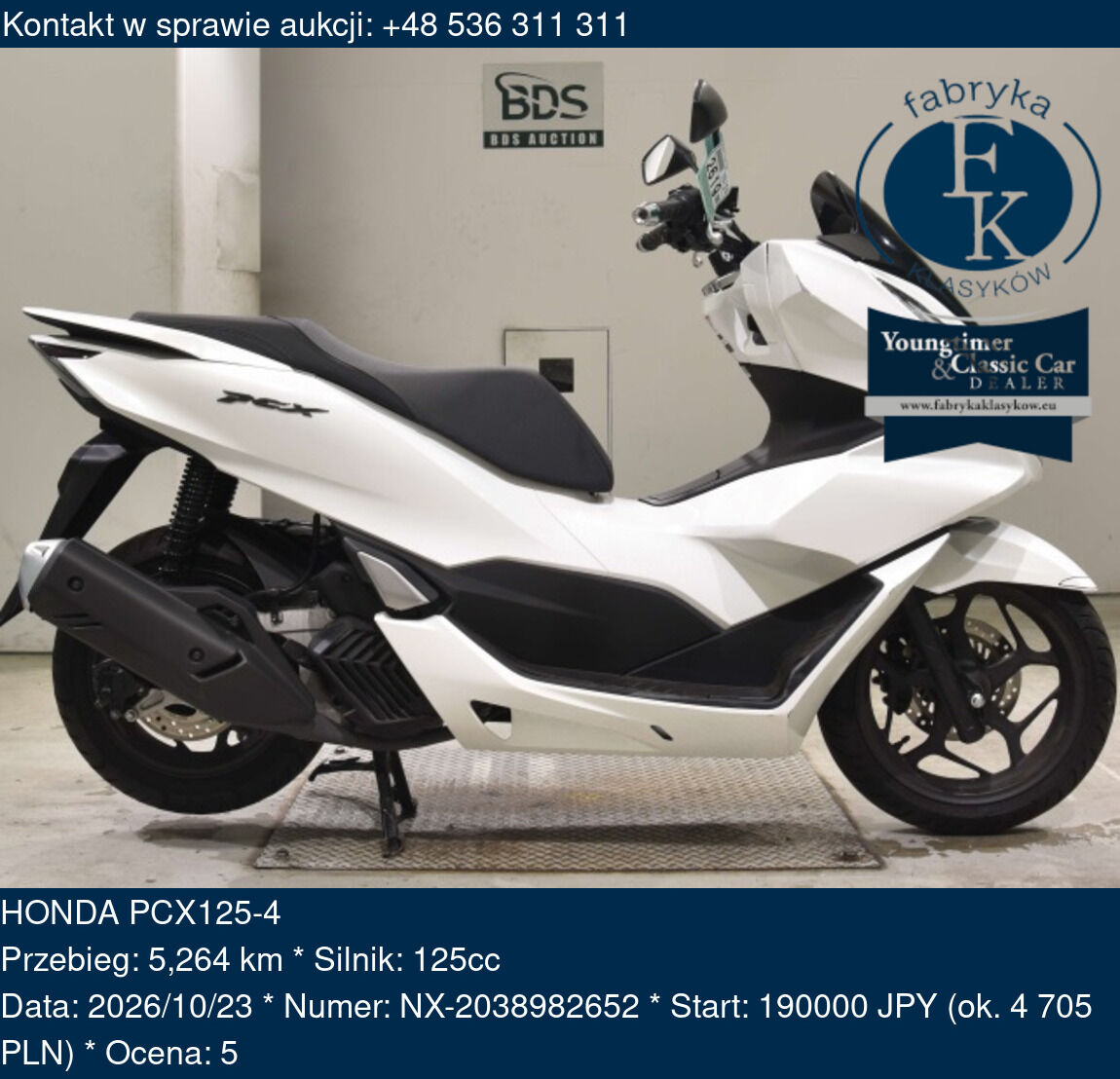 HONDA PCX125-4  - zdjęcie 2