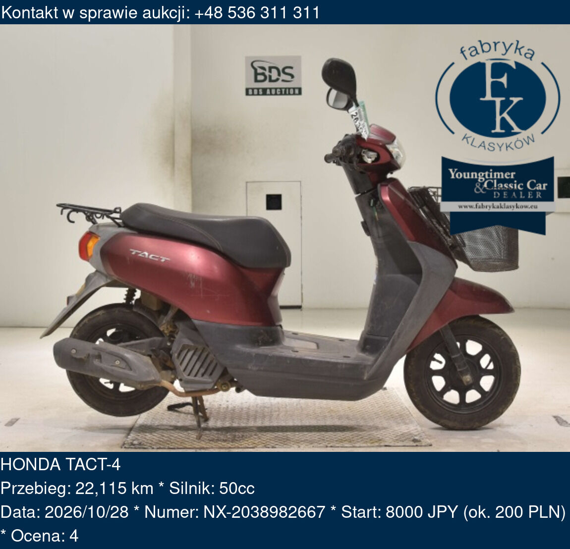 HONDA TACT-4  - zdjęcie 2