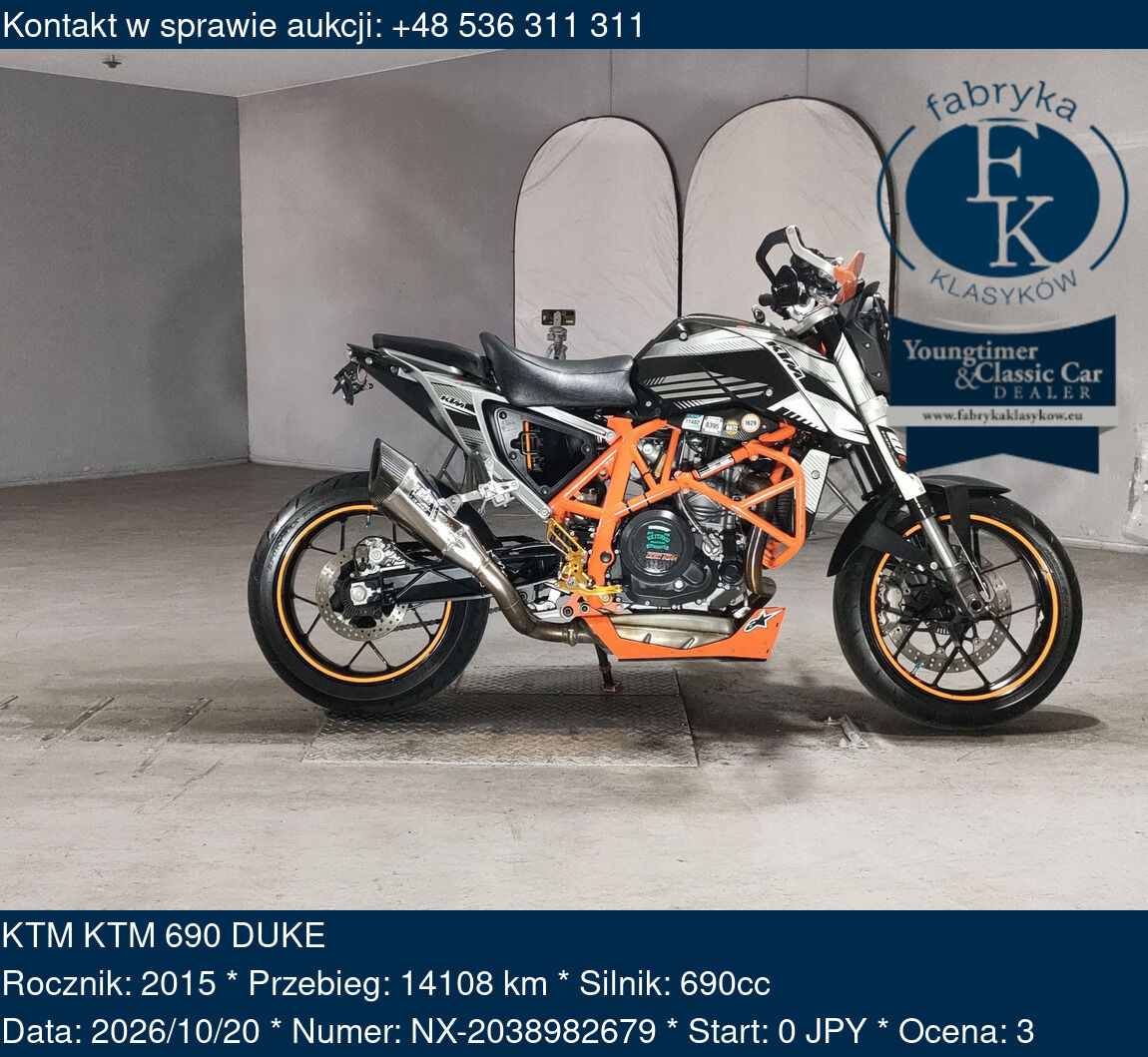 KTM KTM 690 DUKE 2015 - zdjęcie 2