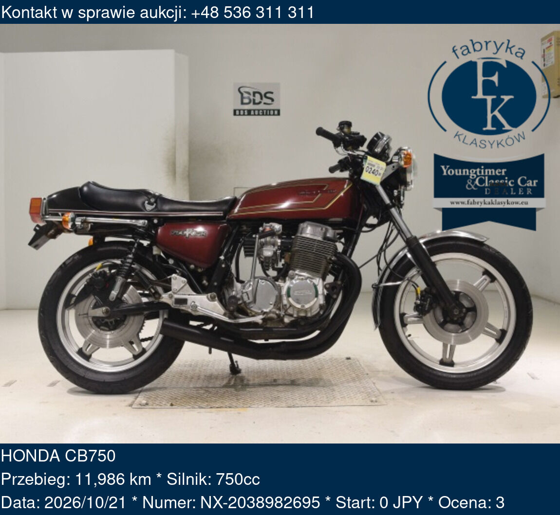 HONDA CB750  - zdjęcie 2