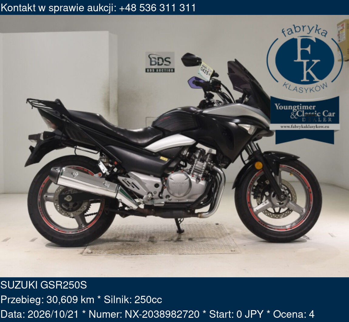 SUZUKI GSR250S  - zdjęcie 2