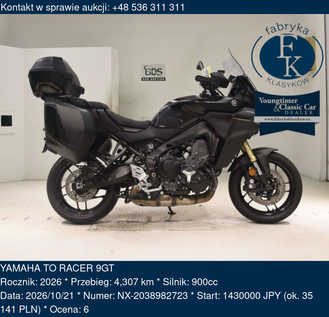YAMAHA TO RACER 9GT 2026 - zdjęcie 2