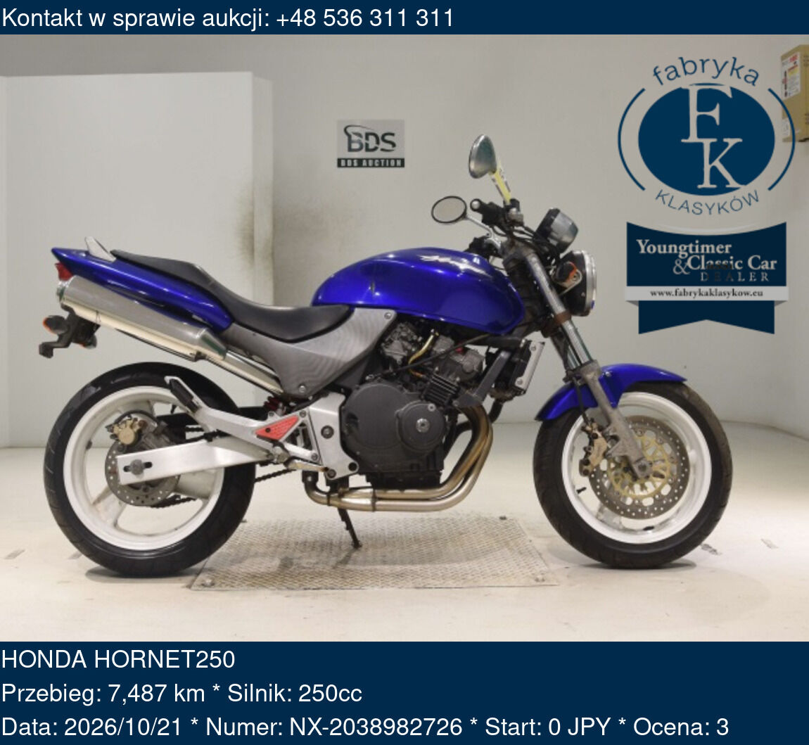 HONDA HORNET250 - zdjęcie 2