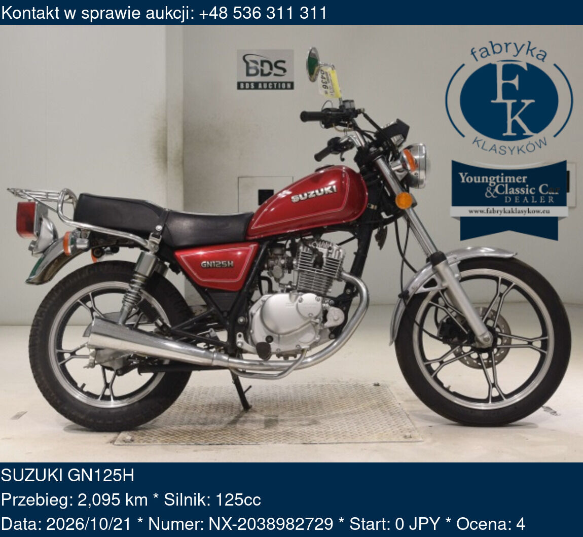 SUZUKI GN125H  - zdjęcie 2