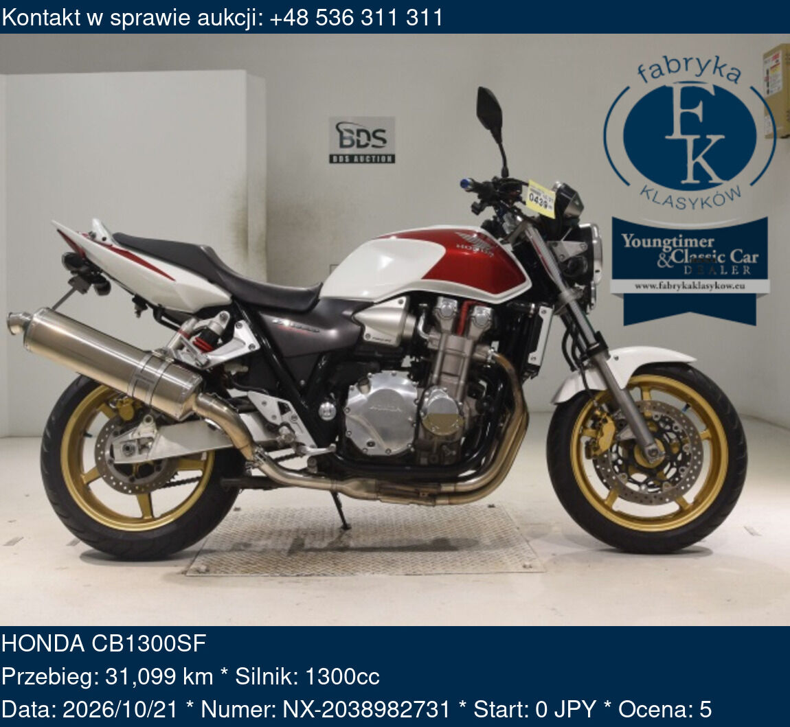 HONDA CB1300SF  - zdjęcie 2