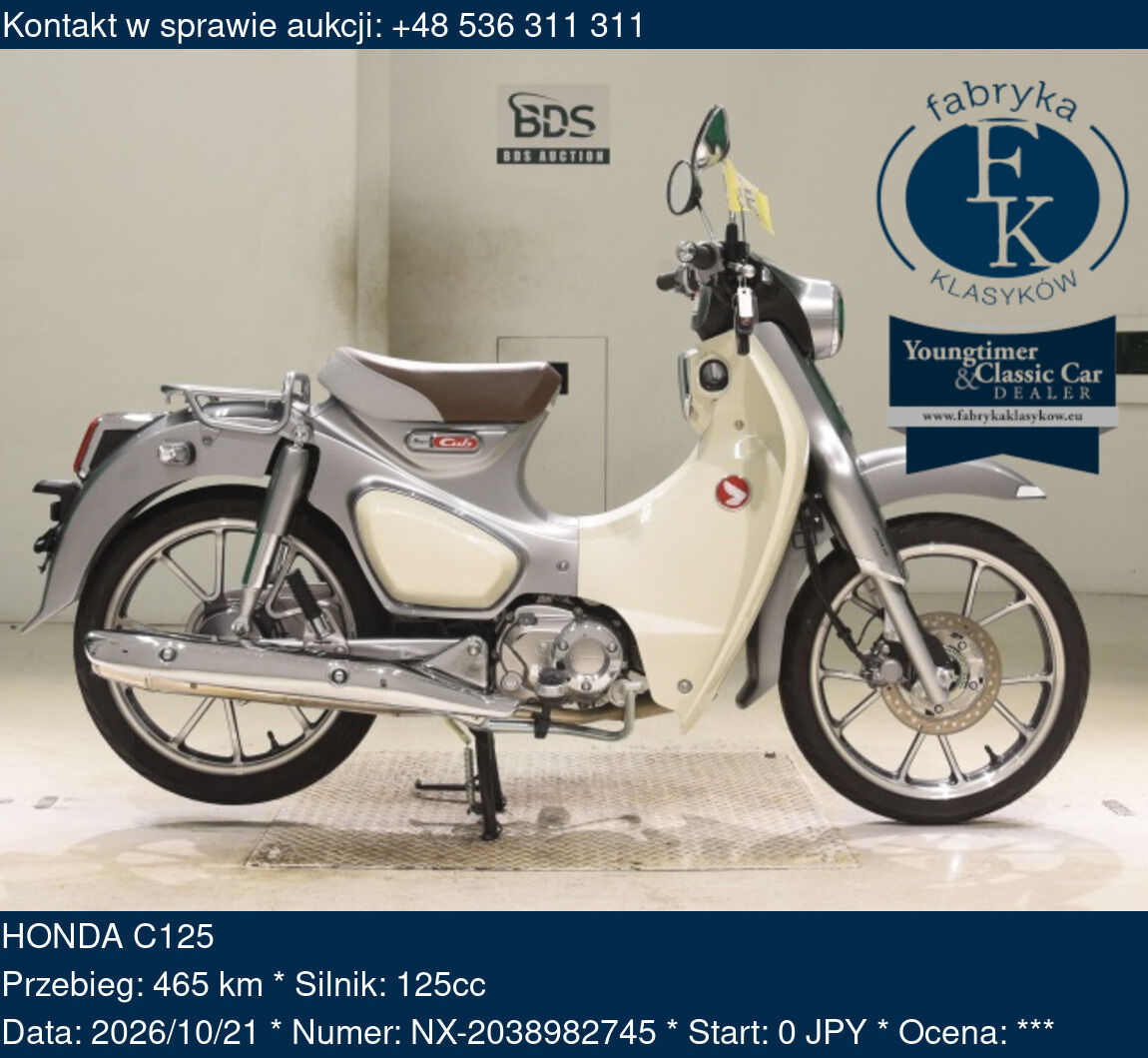 HONDA C125  - zdjęcie 2