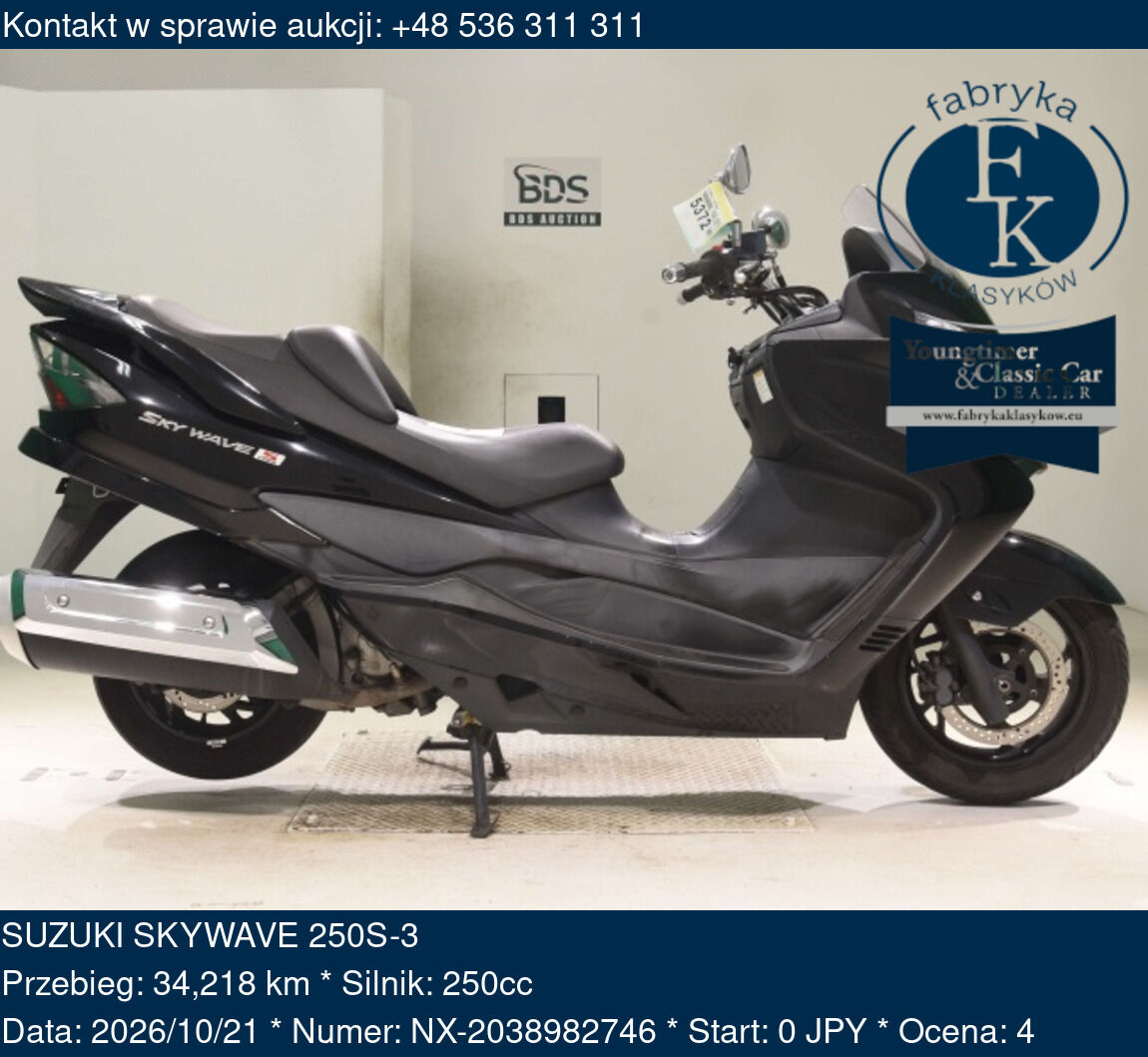 SUZUKI SKYWAVE 250S-3  - zdjęcie 2