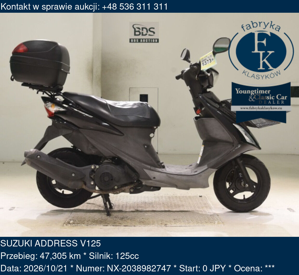 SUZUKI ADDRESS V125  - zdjęcie 2