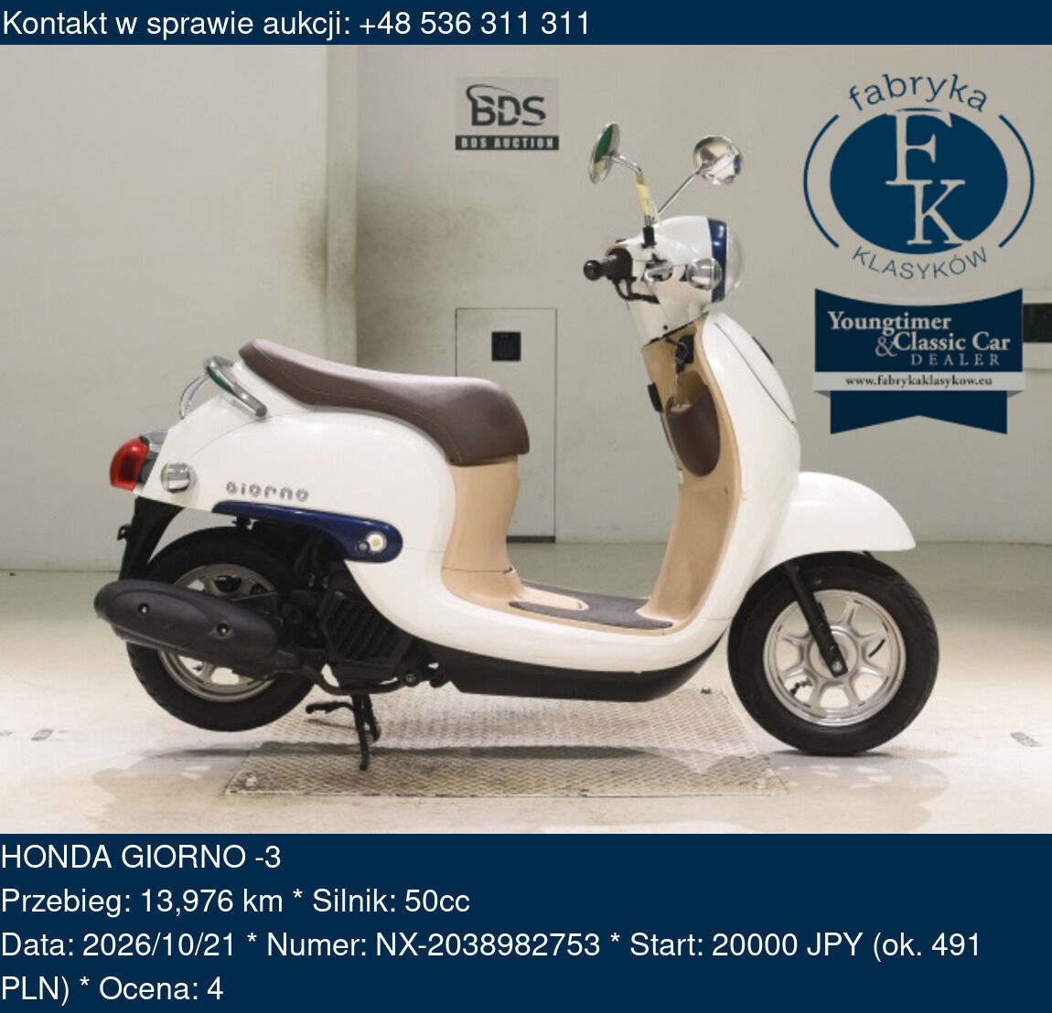 HONDA GIORNO -3 - zdjęcie 2