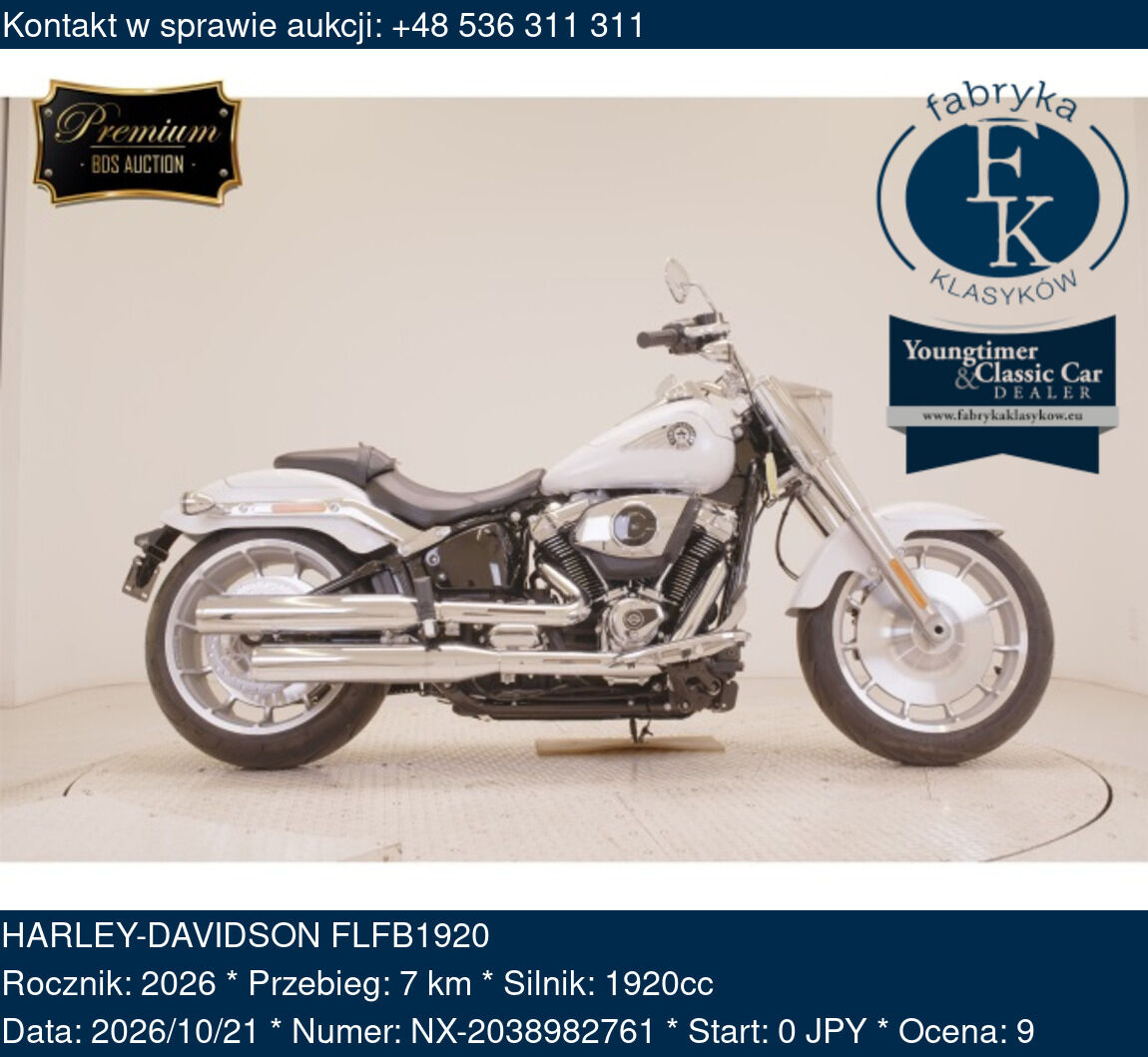 HARLEY-DAVIDSON FLFB1920 2026 - zdjęcie 2