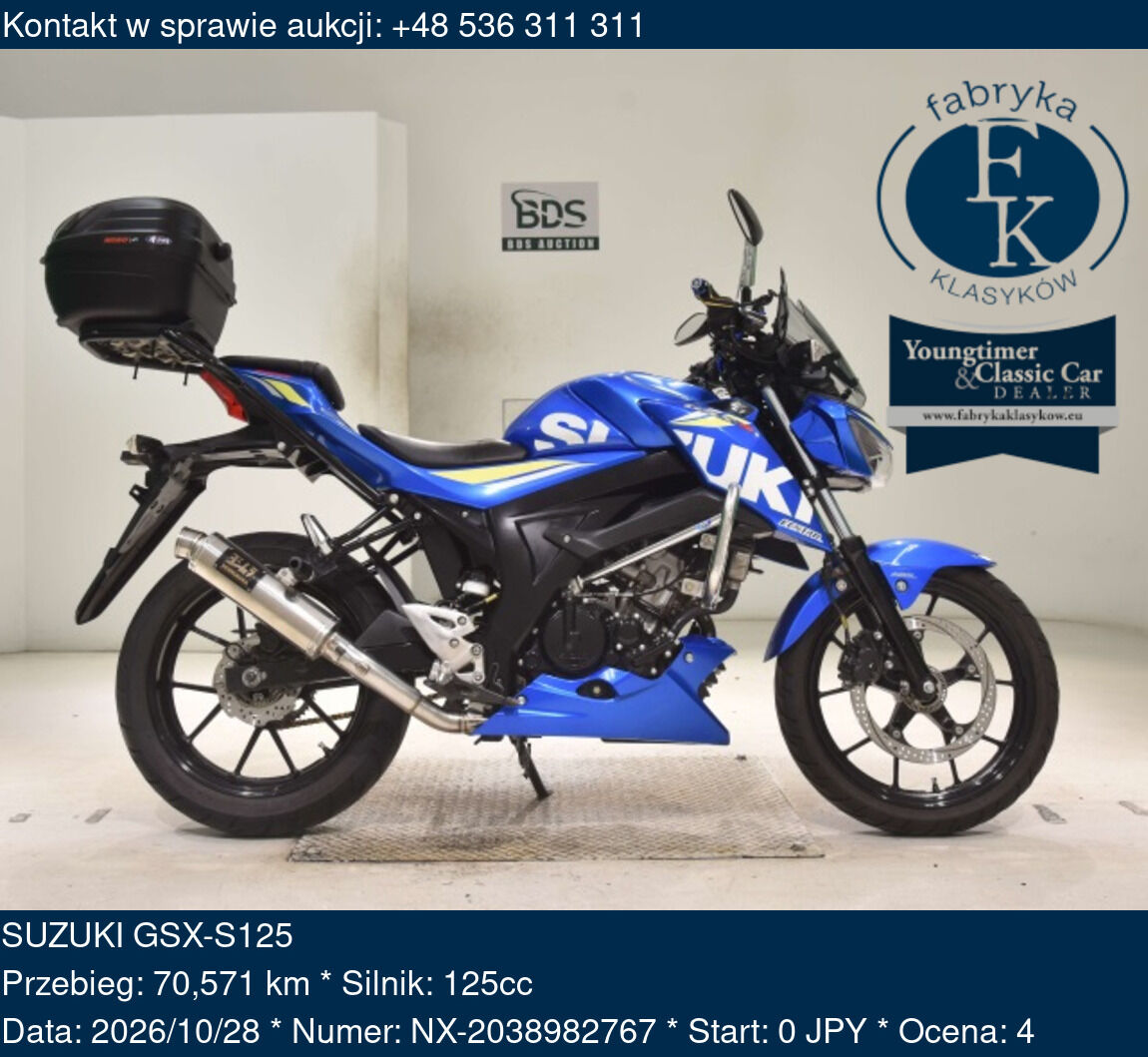 SUZUKI GSX-S125 - zdjęcie 2