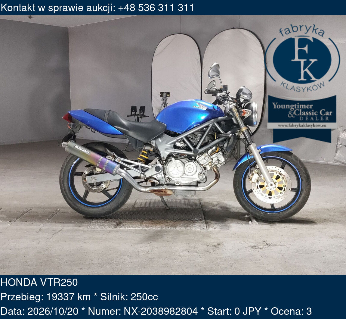 HONDA VTR250 - zdjęcie 2