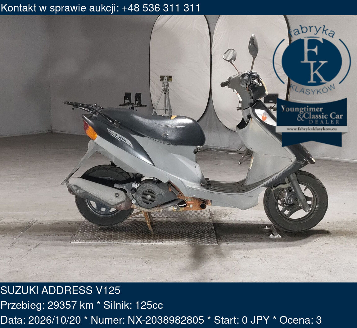 SUZUKI ADDRESS V125  - zdjęcie 2