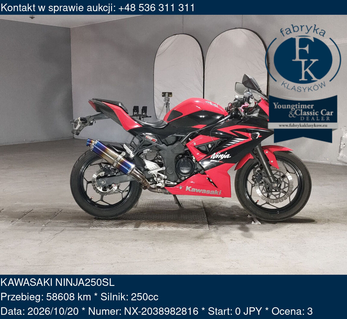 KAWASAKI NINJA250SL  - zdjęcie 2