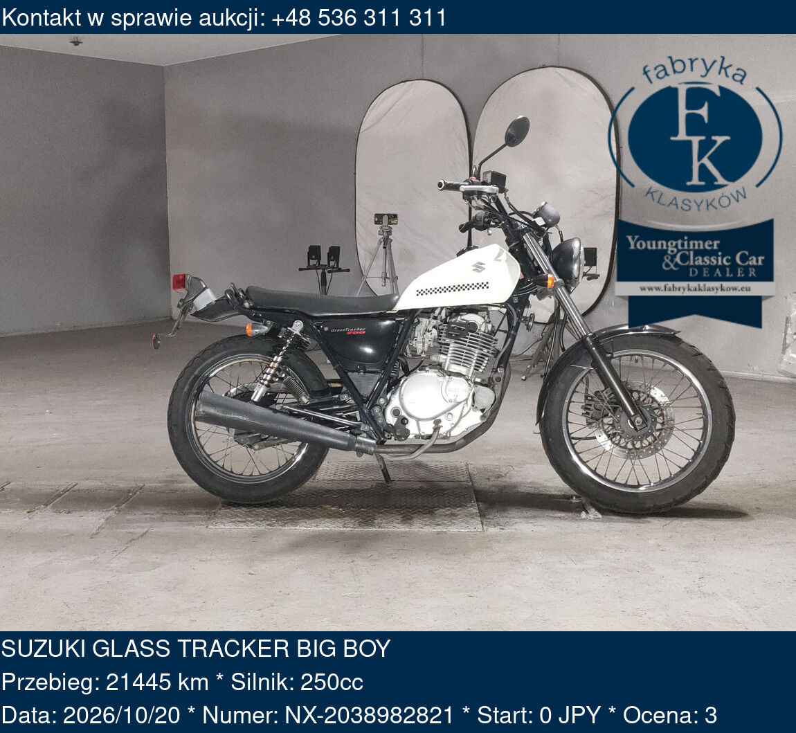 SUZUKI GLASS TRACKER BIG BOY  - zdjęcie 2