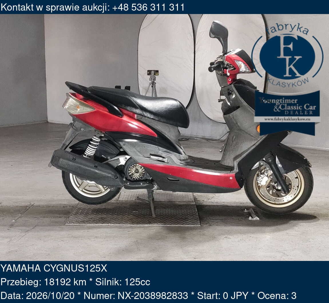 YAMAHA CYGNUS125X  - zdjęcie 2