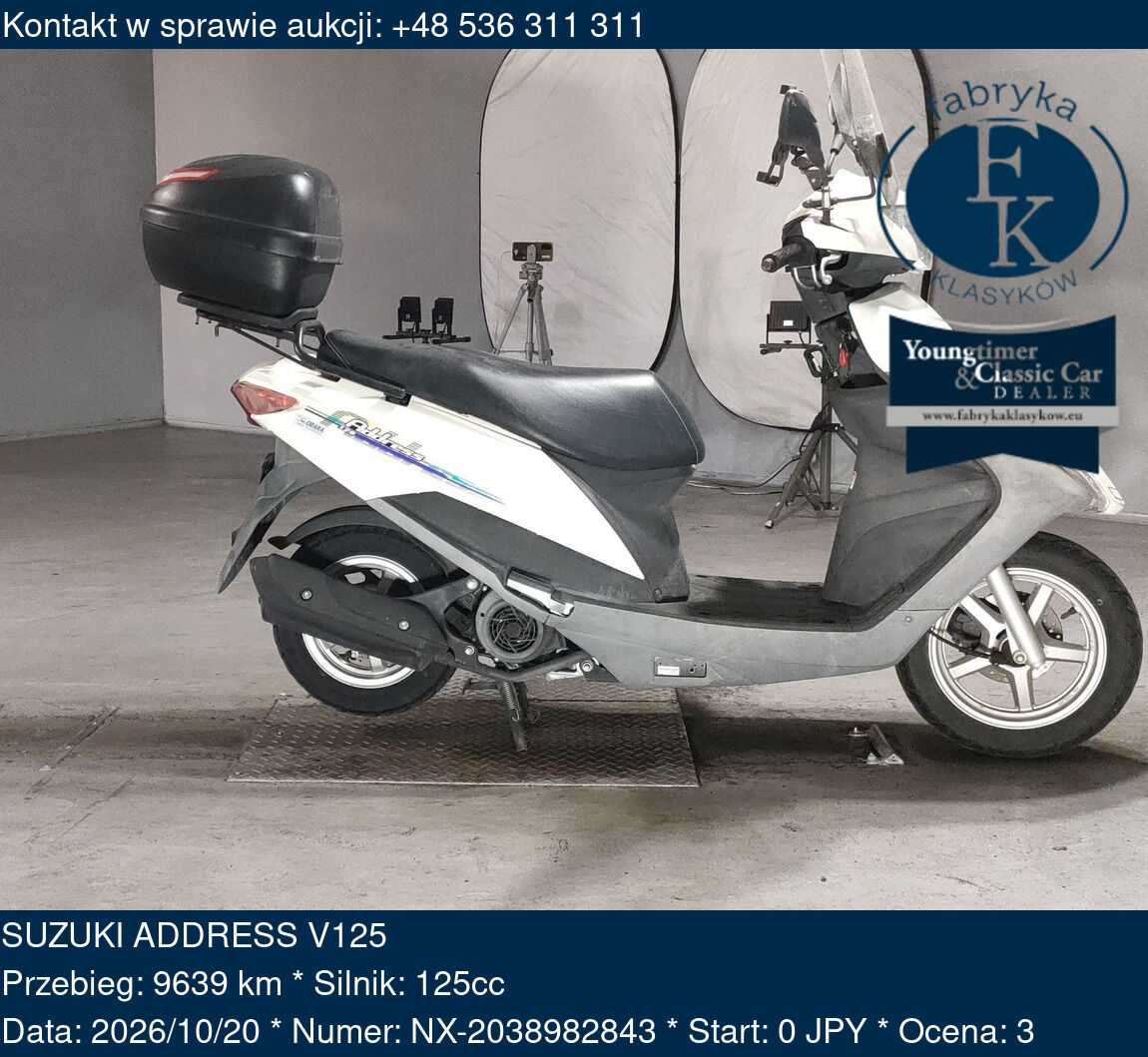 SUZUKI ADDRESS V125  - zdjęcie 2