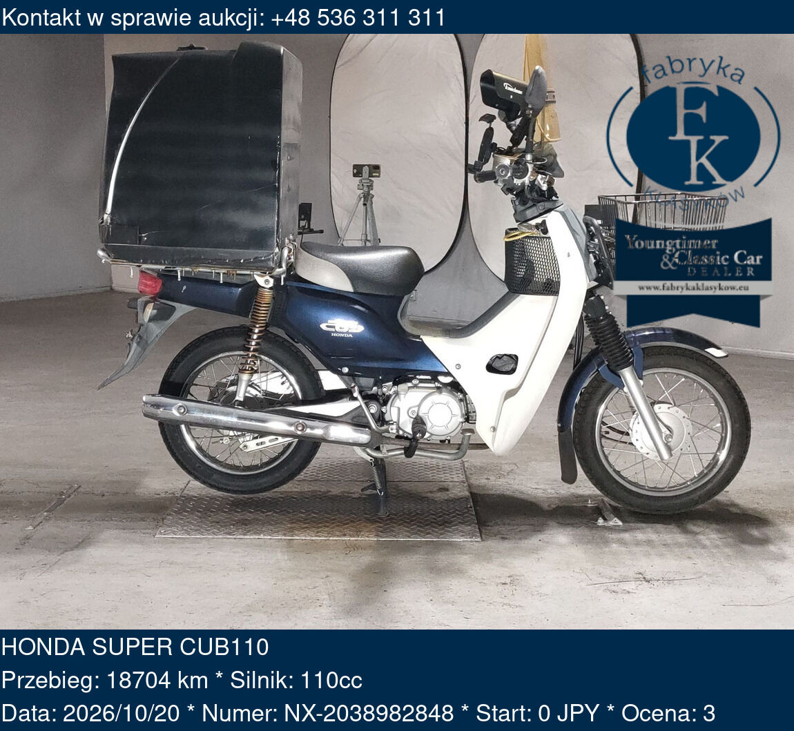 HONDA SUPER CUB110  - zdjęcie 2