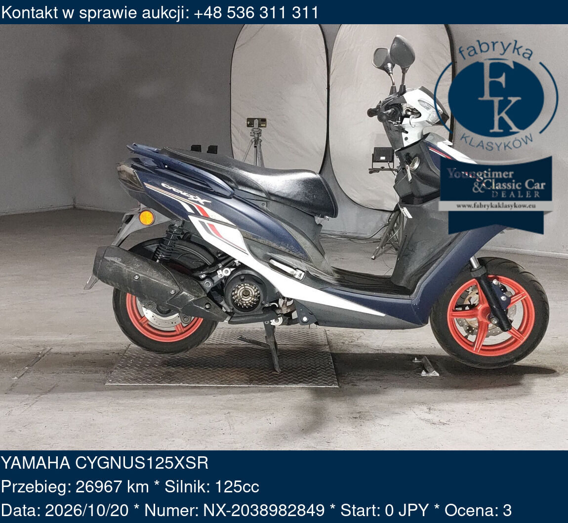 YAMAHA CYGNUS125XSR  - zdjęcie 2