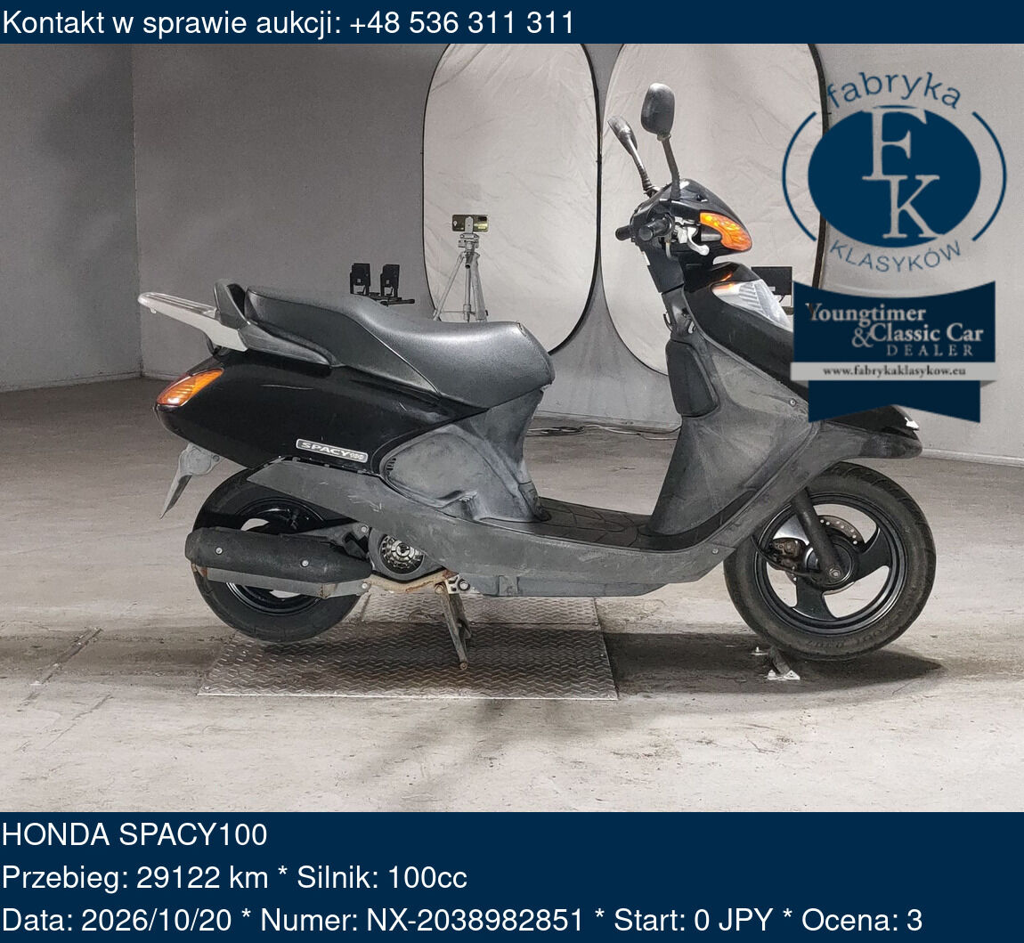 HONDA SPACY100  - zdjęcie 2