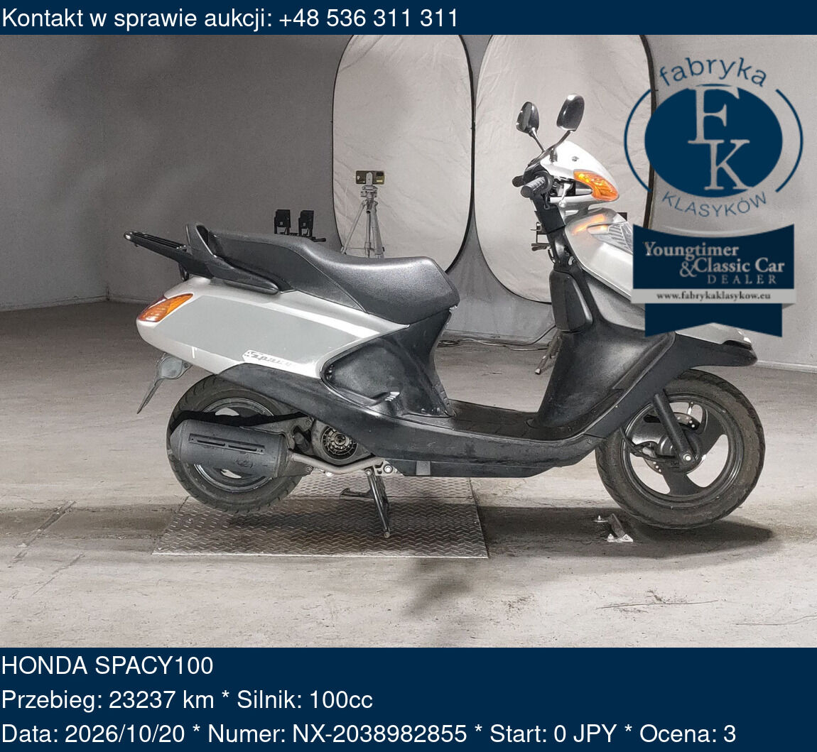 HONDA SPACY100  - zdjęcie 2
