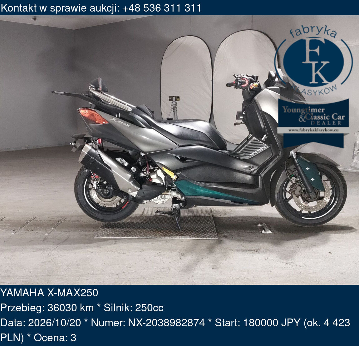 YAMAHA X-MAX250  - zdjęcie 2