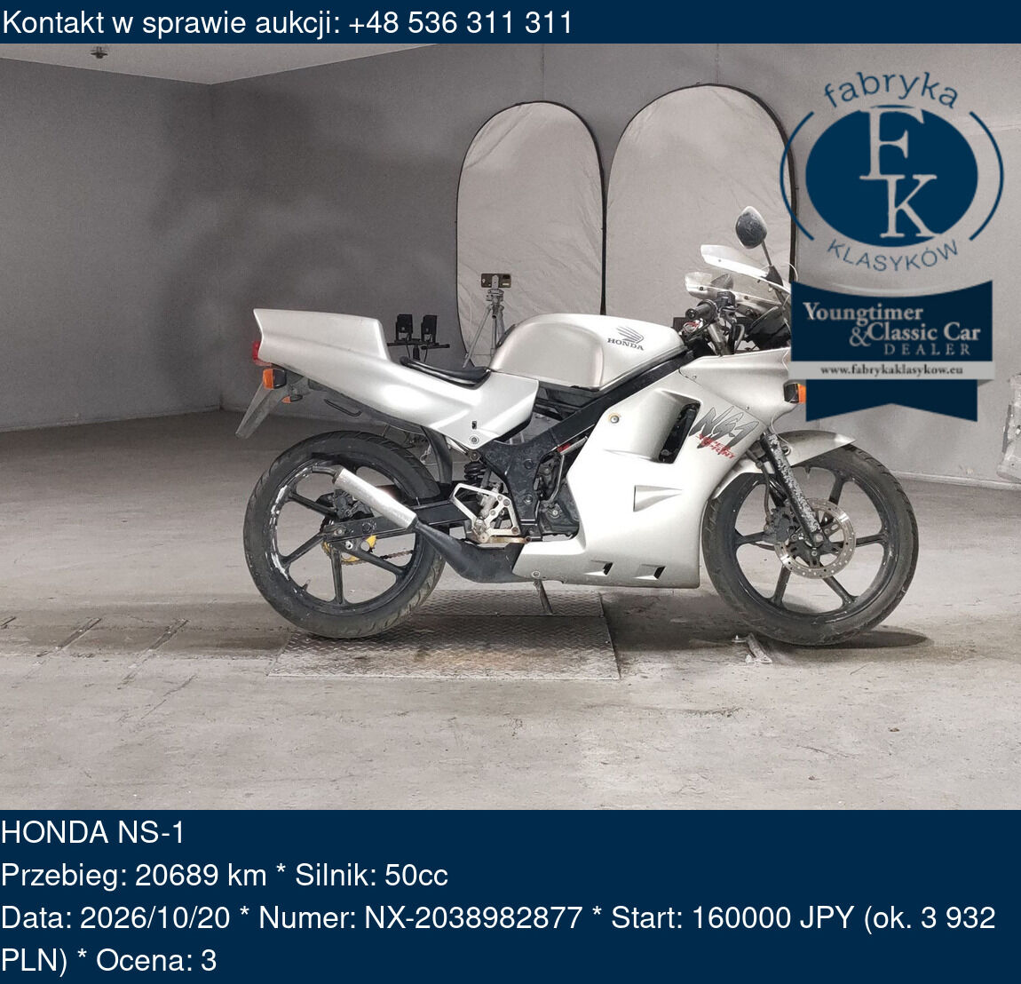 HONDA NS-1  - zdjęcie 2