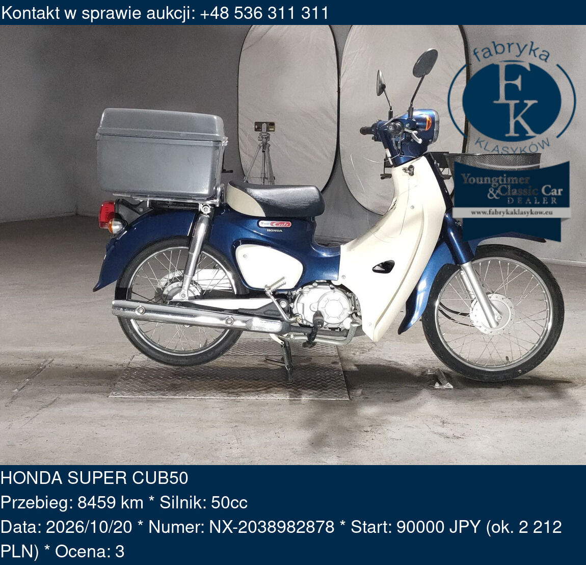 HONDA SUPER CUB50  - zdjęcie 2