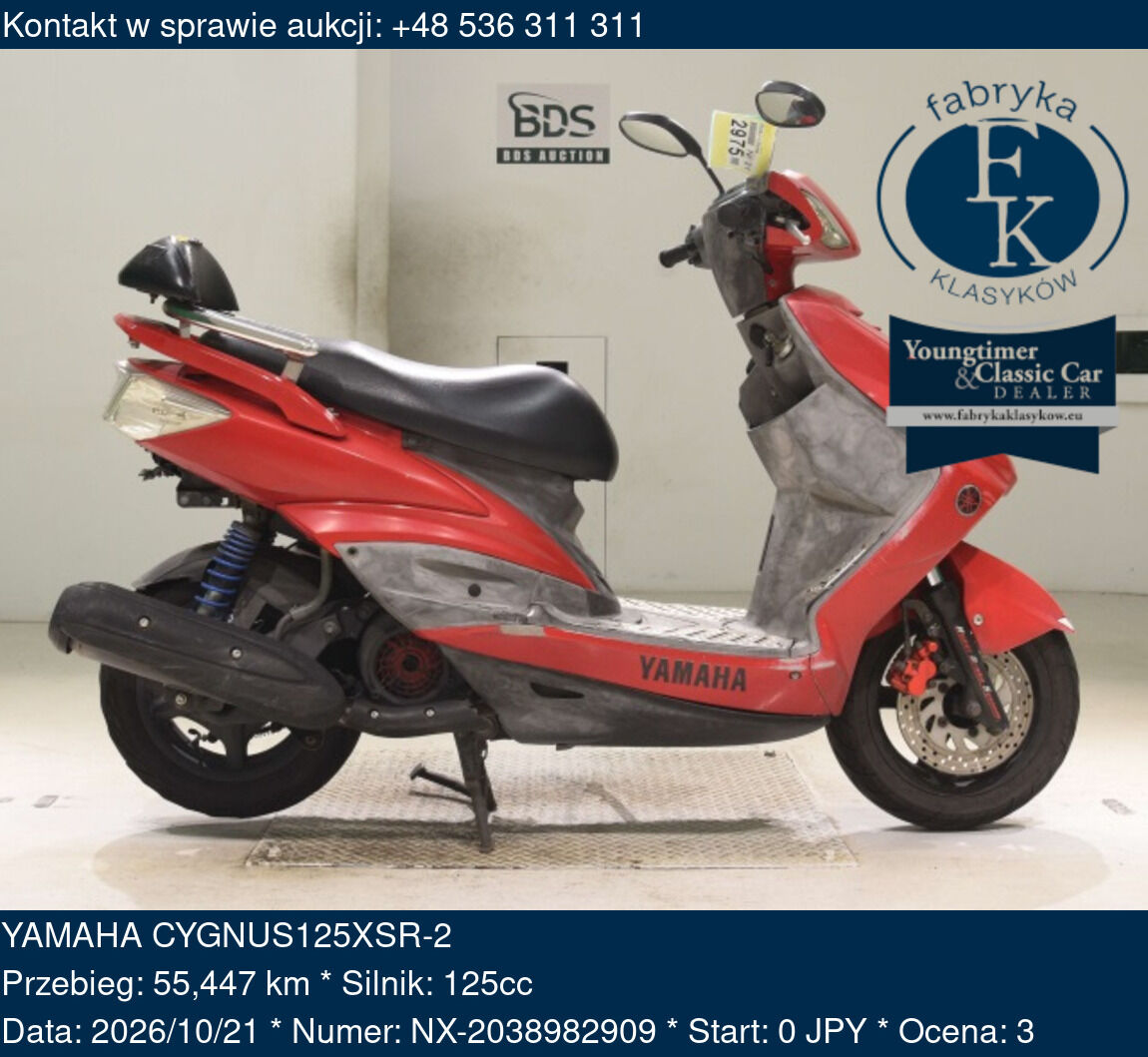 YAMAHA CYGNUS125XSR-2 - zdjęcie 2