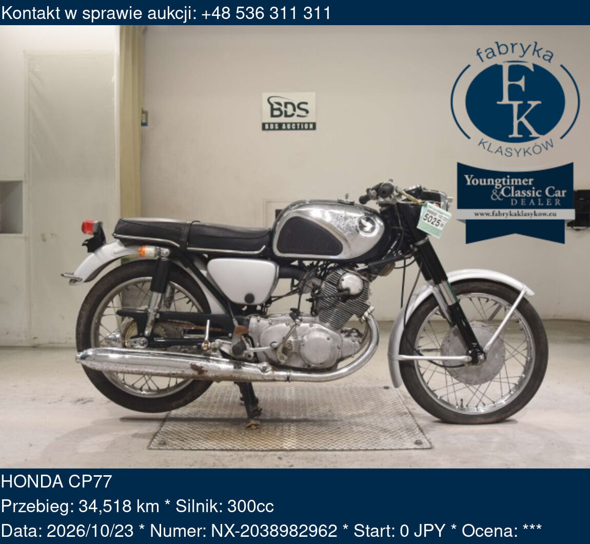 HONDA CP77  - zdjęcie 2