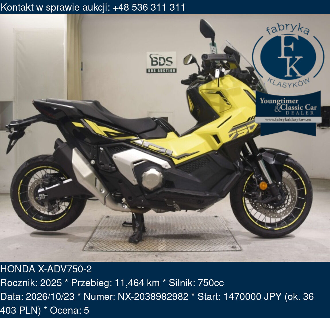 HONDA X-ADV750-2 2025 - zdjęcie 2