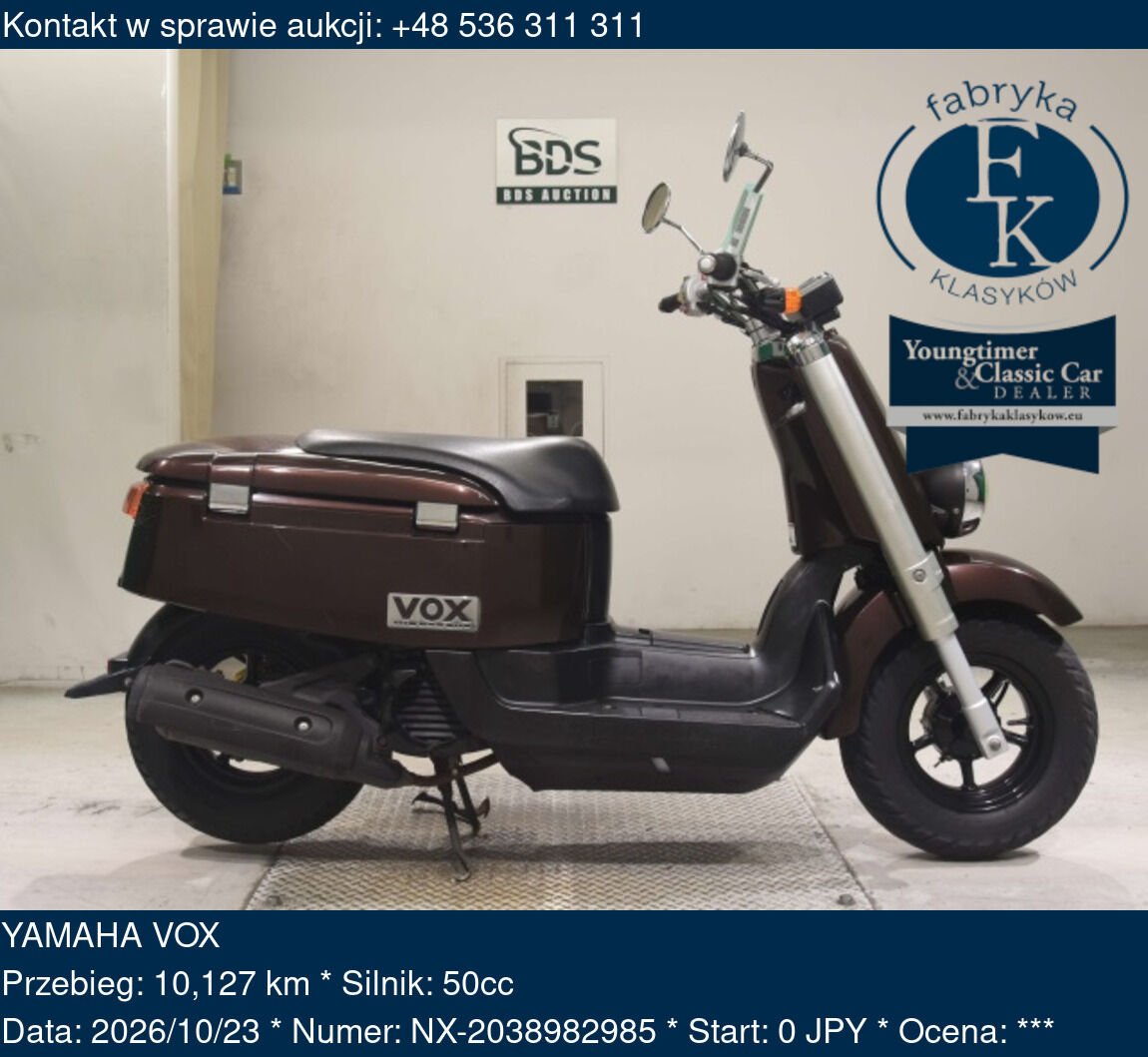YAMAHA VOX  - zdjęcie 2