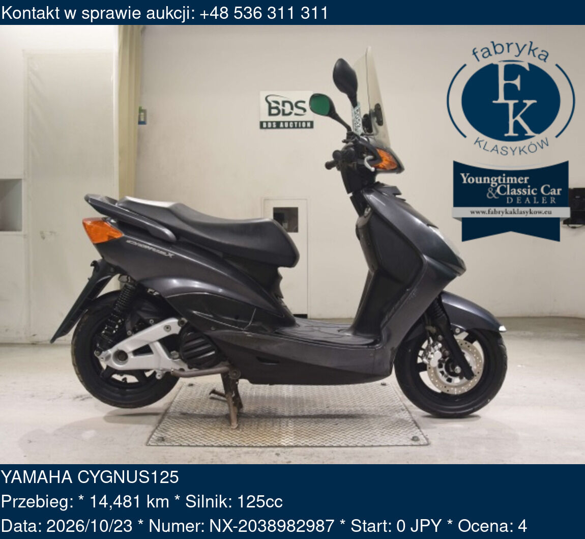 YAMAHA CYGNUS125  - zdjęcie 2