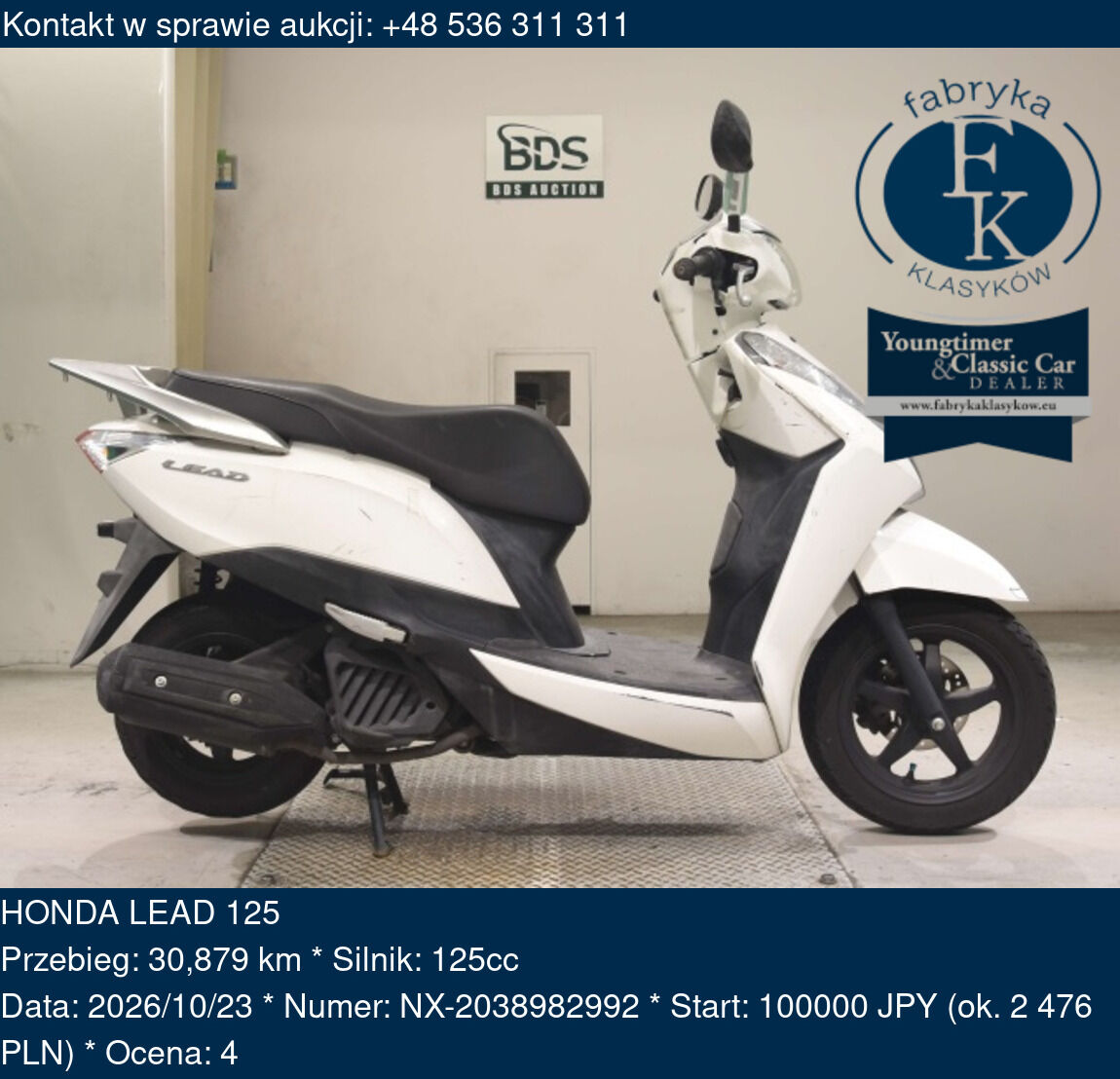 HONDA LEAD 125  - zdjęcie 2