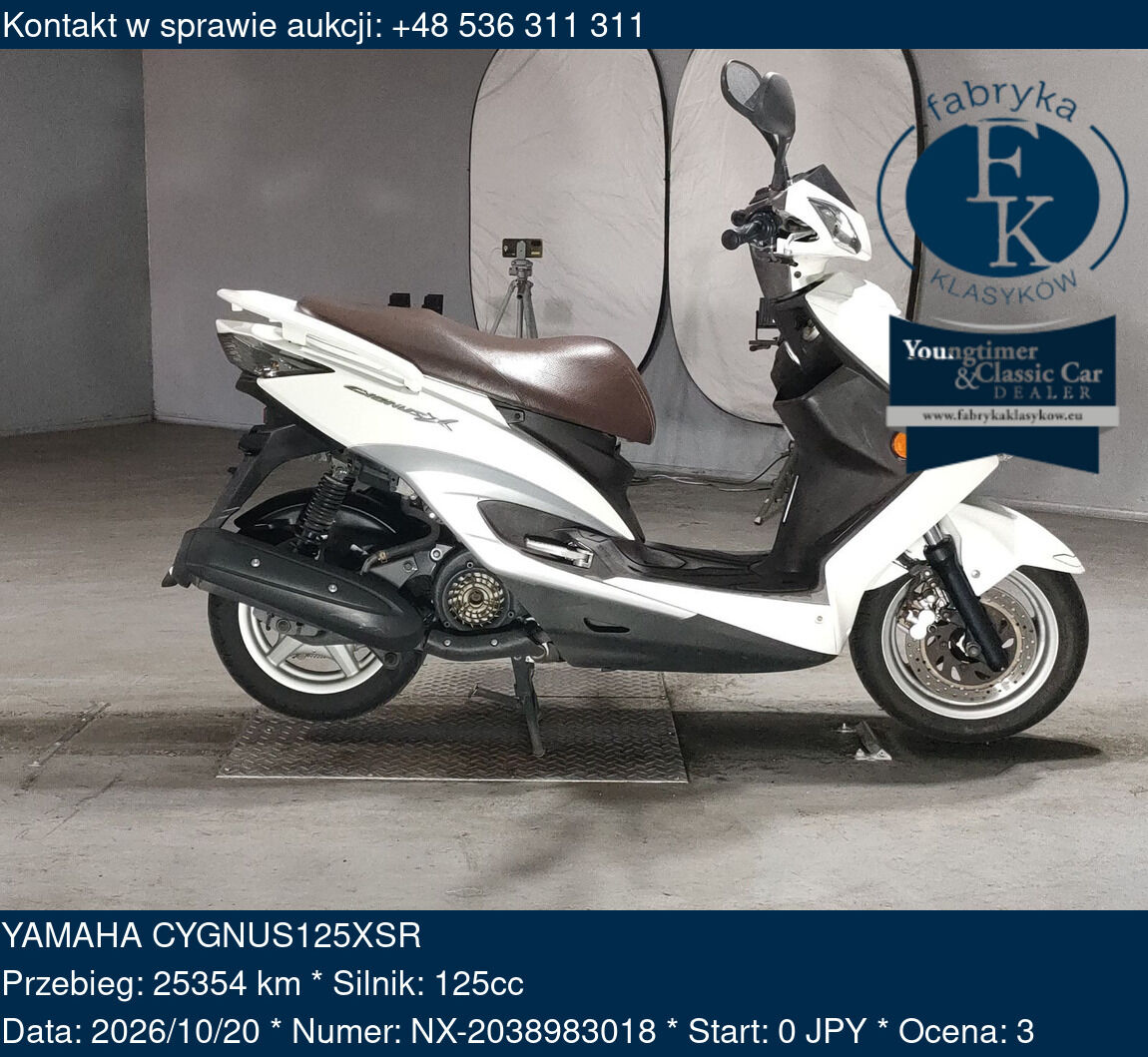 YAMAHA CYGNUS125XSR  - zdjęcie 2