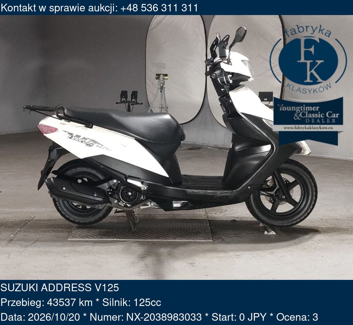 SUZUKI ADDRESS V125  - zdjęcie 2