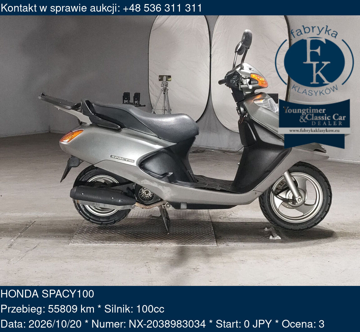 HONDA SPACY100  - zdjęcie 2